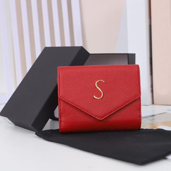 designer bag wallet women card holders purse genuine leather quilted handbags coin zipper pocket slot holders lady luxury caviar portable cl, Red;black
designer bag wallet women card holders purse genuine leather quilted handbags coin zipper pocket slot holders lady luxury caviar portable cl, Red;black
