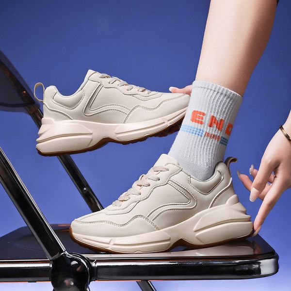 sneakers women spring 2023 new platform running sports shoes pu leather man vulcanize shoes designer chunky sneakers, Black
sneakers women spring 2023 new platform running sports shoes pu leather man vulcanize shoes designer chunky sneakers, Black