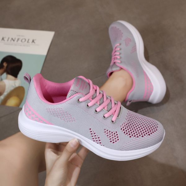 women mesh breathable shoes lace-up flat shoes tenis ladies casual shoes walking footwear sneakers woman vulcanize shoe, Black
women mesh breathable shoes lace-up flat shoes tenis ladies casual shoes walking footwear sneakers woman vulcanize shoe, Black