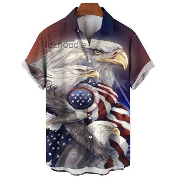 men's casual shirts mens fashion looose short sleeve 2023 summer western style 3d flag and eagle print streetwear blouses 14 upqa, White;black
men's casual shirts mens fashion looose short sleeve 2023 summer western style 3d flag and eagle print streetwear blouses 14 upqa, White;black