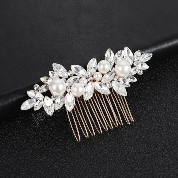 rhinestone pearl hair combs clips bridal wedding jewelry hair accessories for bride bridesmaid handmade hair tiaras decorations, Slivery;golden
rhinestone pearl hair combs clips bridal wedding jewelry hair accessories for bride bridesmaid handmade hair tiaras decorations, Slivery;golden