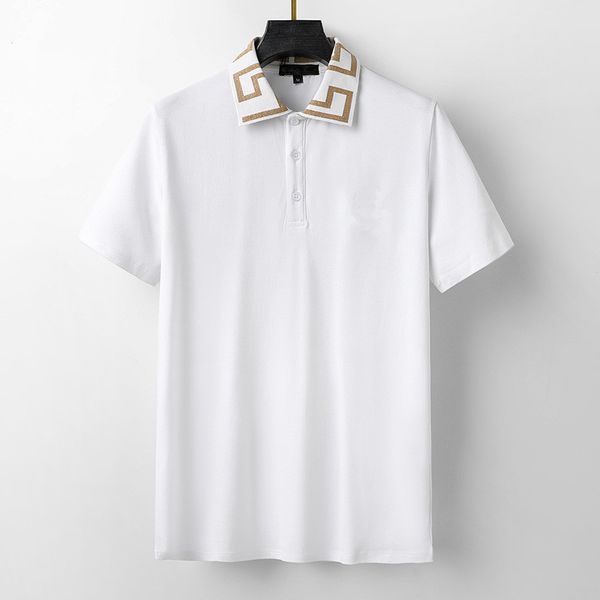 brand men's t-shirt embroidered polo shirt short sleeve solid color polo shirt men's polo shirt slim men's clothing m-3xl-z-2, White;black
brand men's t-shirt embroidered polo shirt short sleeve solid color polo shirt men's polo shirt slim men's clothing m-3xl-z-2, White;black