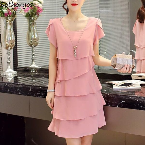 party dresses dress women summer wave cut sweet solid short sleeve slim casual clothing lady all-match vestido trendy simple o-neck 230428, White;black
party dresses dress women summer wave cut sweet solid short sleeve slim casual clothing lady all-match vestido trendy simple o-neck 230428, White;black