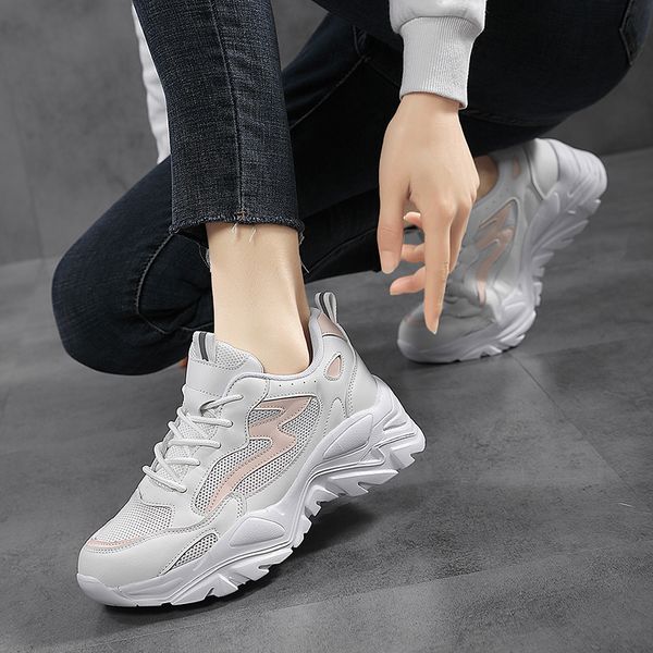 white sneakers chunky height fashion pu female casual shoes autumn 2023 new plus size women sneakers tenis de mujer, Black
white sneakers chunky height fashion pu female casual shoes autumn 2023 new plus size women sneakers tenis de mujer, Black