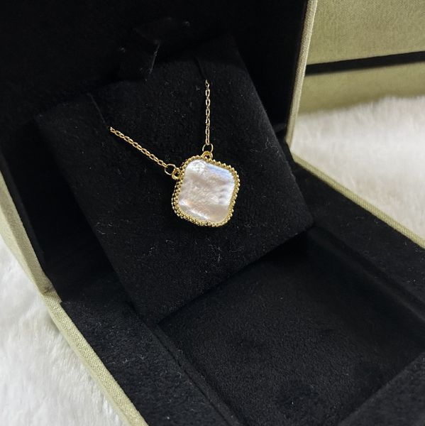luxury woman pendant necklaces four leaf clover designer van necklace fashion jewelry women chokers necklace fg, Silver
luxury woman pendant necklaces four leaf clover designer van necklace fashion jewelry women chokers necklace fg, Silver