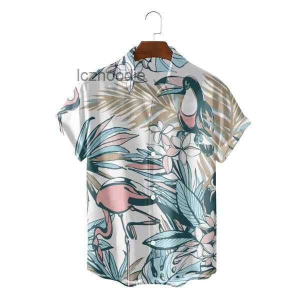 men's casual shirts summer trend loose flamingo hawaiian 2023 fashion brand streetwear versatile 3d male short sleeve blouses t 13 dm0e, White;black
men's casual shirts summer trend loose flamingo hawaiian 2023 fashion brand streetwear versatile 3d male short sleeve blouses t 13 dm0e, White;black