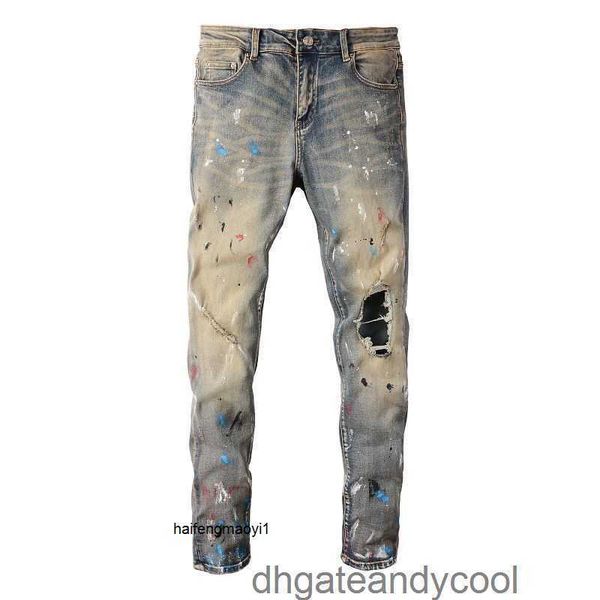 amr personality designer pants man amirs worn-out washed jeans men's denim fashion youth slim jeans leggings man with holes uegw, Blue
amr personality designer pants man amirs worn-out washed jeans men's denim fashion youth slim jeans leggings man with holes uegw, Blue