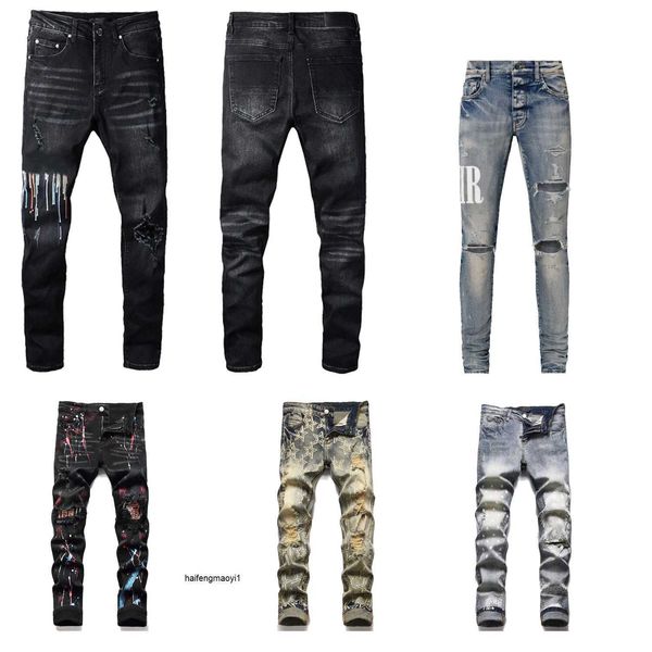biker amirs casual luxurys stretch designers men jeans hole distressed denim france jean fashion men's skinny pants elasticity male rip, Blue
biker amirs casual luxurys stretch designers men jeans hole distressed denim france jean fashion men's skinny pants elasticity male rip, Blue