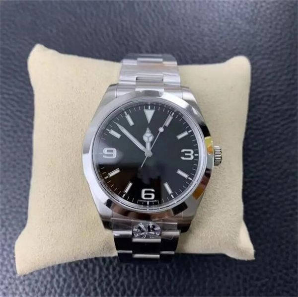 grade new fashion watches 36mm explorer vintage 16570 stainless steel asia 2813 movement mechanical automatic mens watch men's wristwat, Slivery;golden
grade new fashion watches 36mm explorer vintage 16570 stainless steel asia 2813 movement mechanical automatic mens watch men's wristwat, Slivery;golden