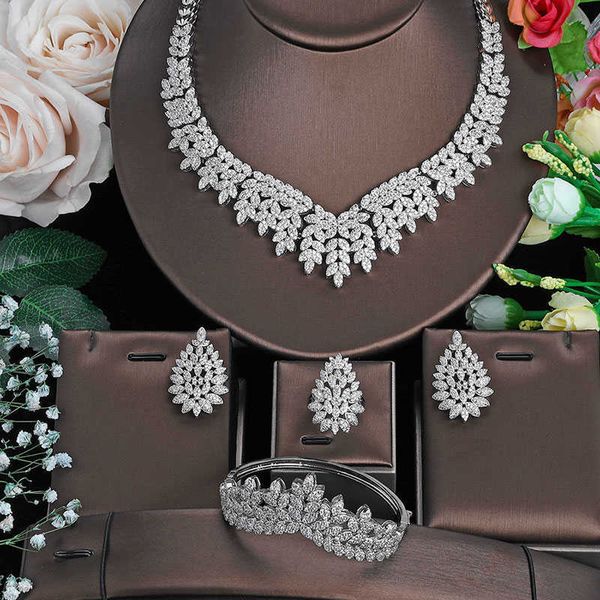 link, chain luxury bridal jewelry sets cubic zirconia wedding 4 pcs necklace earrings sets, Black
link, chain luxury bridal jewelry sets cubic zirconia wedding 4 pcs necklace earrings sets, Black