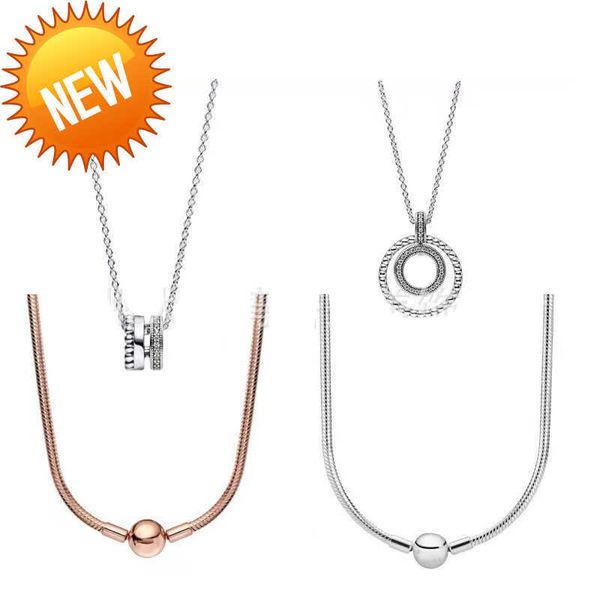 s925 silver pendant necklaces original fit pandora jewelry snake bone women clavicle chain
s925 silver pendant necklaces original fit pandora jewelry snake bone women clavicle chain