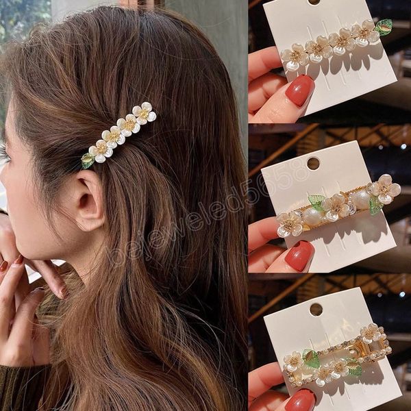 fashion elegant fresh shell flowers and leaves side clip barrettes ornaments bride hairpin simulated pearl hair clip
fashion elegant fresh shell flowers and leaves side clip barrettes ornaments bride hairpin simulated pearl hair clip