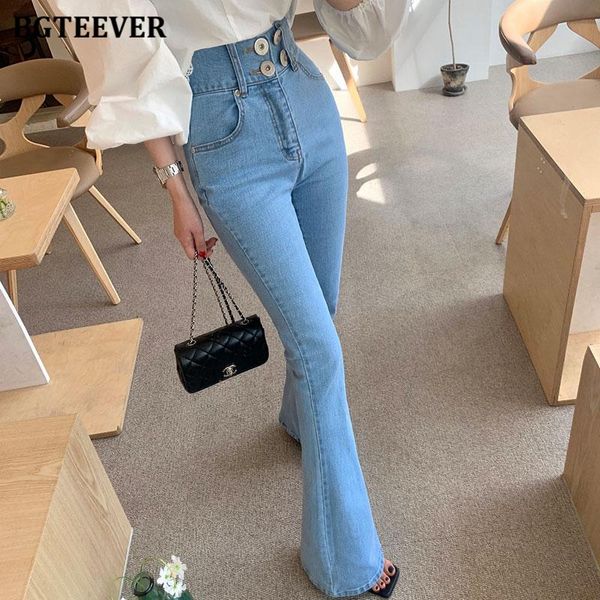 jeans bgteever chic high waist buttons flare jeans pants for women casual ladies denim blue trousers 2021 spring summer pantalon
jeans bgteever chic high waist buttons flare jeans pants for women casual ladies denim blue trousers 2021 spring summer pantalon