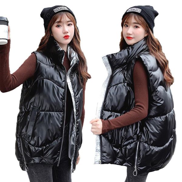 leather fashion winter coat women hooded warm vest plus size candy color cotton jacket female women wadded feminina 2020, Black
leather fashion winter coat women hooded warm vest plus size candy color cotton jacket female women wadded feminina 2020, Black