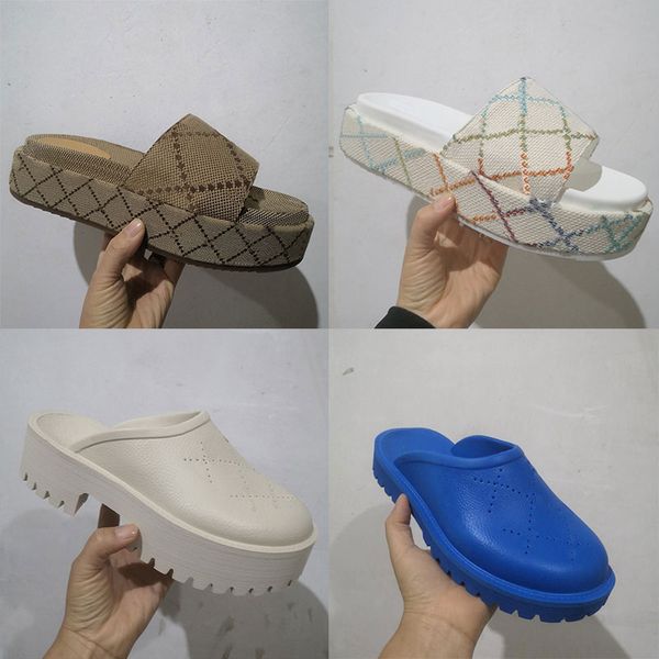 size 36-45 luxurys designer sandals women platforms floral brocade slippers flats rubber platform purple mens womens loafers casual slides, Black
size 36-45 luxurys designer sandals women platforms floral brocade slippers flats rubber platform purple mens womens loafers casual slides, Black
