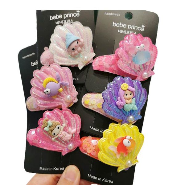 girls hair accessories hairclips bb clip barrettes clips children's sequined shell marine mermaid princess baby side e21557, Slivery;white
girls hair accessories hairclips bb clip barrettes clips children's sequined shell marine mermaid princess baby side e21557, Slivery;white