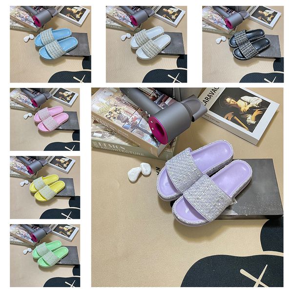 suitable slippers women flats thick bottom heel summer ladies leather designer slipper flip flops quilted womens beach slides shoes l bath b, Black
suitable slippers women flats thick bottom heel summer ladies leather designer slipper flip flops quilted womens beach slides shoes l bath b, Black