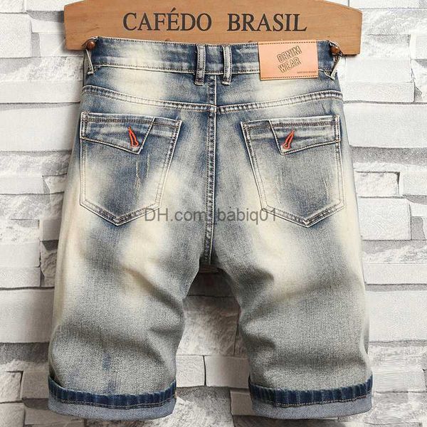men's shorts summer new men's fashion stretch denim shorts retro high street style old slim fit short jeans splicing design 98% co, White;black
men's shorts summer new men's fashion stretch denim shorts retro high street style old slim fit short jeans splicing design 98% co, White;black