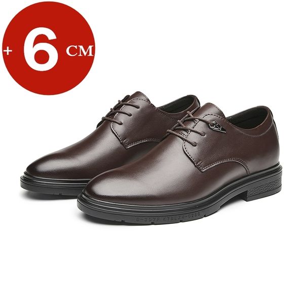 men leather shoes elevator shoes height increase insoles 6cm business british dress formal offfice man wedding footwear, Black
men leather shoes elevator shoes height increase insoles 6cm business british dress formal offfice man wedding footwear, Black