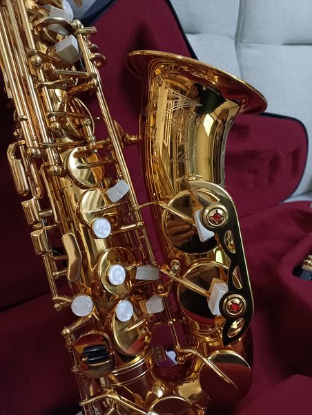 classic original model 54 e-flat alto saxophone professional brass gold plated upgrade abalone color button alto saxophone mount1555
classic original model 54 e-flat alto saxophone professional brass gold plated upgrade abalone color button alto saxophone mount1555
