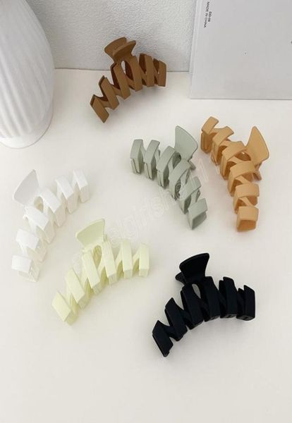 korean hair claws geometric matte hollow hair clip women ponytail clips barrettes hair accessories4890725, Slivery;white
korean hair claws geometric matte hollow hair clip women ponytail clips barrettes hair accessories4890725, Slivery;white