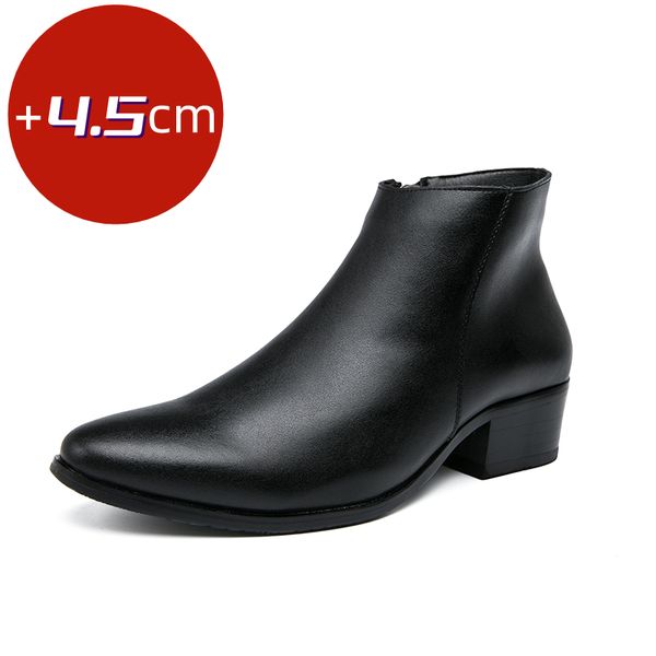 chelsea boots height increasing shoes men wedding dress shoes formal man ankle business winter elegant slip-on zip martin, Black
chelsea boots height increasing shoes men wedding dress shoes formal man ankle business winter elegant slip-on zip martin, Black