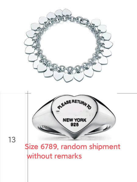 luxury sliver gold chain bangle bracelet heart link set for women fashion designer wedding party valentine gift rings girls birthday christm, Black
luxury sliver gold chain bangle bracelet heart link set for women fashion designer wedding party valentine gift rings girls birthday christm, Black
