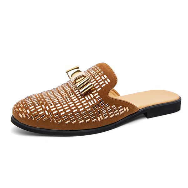 fashion men mules big size 38-48 summer slippers slip on lazy shoes breathable mens loafers indoor slides leisure shoes, Black
fashion men mules big size 38-48 summer slippers slip on lazy shoes breathable mens loafers indoor slides leisure shoes, Black