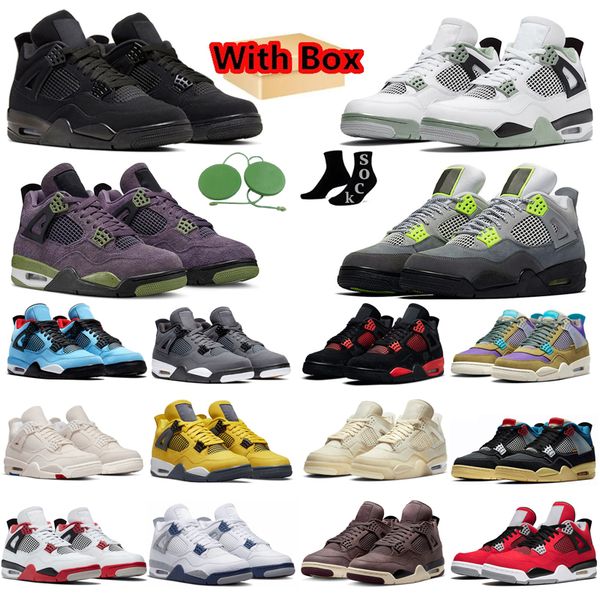 4 4s basketball shoes mens women midnight navy military black university blue sail oreo red thunder black cat sports women sneakers trainers
4 4s basketball shoes mens women midnight navy military black university blue sail oreo red thunder black cat sports women sneakers trainers