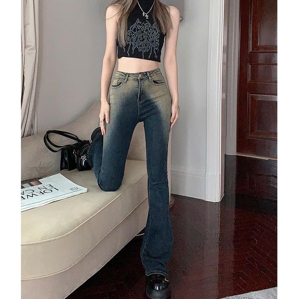 jeans women's vintage flare jeans blue irregular gradient high waist stretchy baggy casual straight pants denim trouser ladies summer
jeans women's vintage flare jeans blue irregular gradient high waist stretchy baggy casual straight pants denim trouser ladies summer