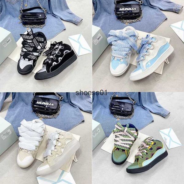 designer curb painted low-cut dress shoes catwalk stitching embossed suede leather platform casual shoes breathable lanvins rubber sneakers, Black
designer curb painted low-cut dress shoes catwalk stitching embossed suede leather platform casual shoes breathable lanvins rubber sneakers, Black