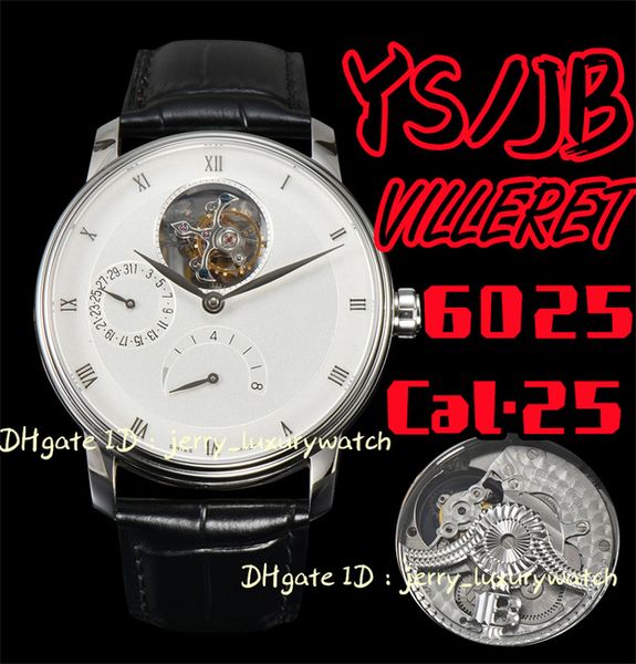ys / jb villeret 6025 real tourbillon men's luxury watch watch, cal.25 mechanical movement: date display, power reserve display, 42.5mm, Slivery;brown
ys / jb villeret 6025 real tourbillon men's luxury watch watch, cal.25 mechanical movement: date display, power reserve display, 42.5mm, Slivery;brown
