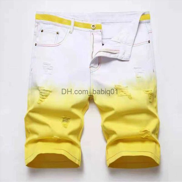 men's shorts 2022 summer new fashion mens colored ripped short jeans brand bermuda cotton casual shorts vaqueros hombre denim shorts 28, White;black
men's shorts 2022 summer new fashion mens colored ripped short jeans brand bermuda cotton casual shorts vaqueros hombre denim shorts 28, White;black