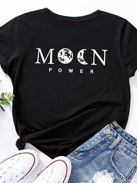 moon power print t shirt women short sleeve o neck loose tshirt summer women causal tee shirt camisetas mujer, White
moon power print t shirt women short sleeve o neck loose tshirt summer women causal tee shirt camisetas mujer, White