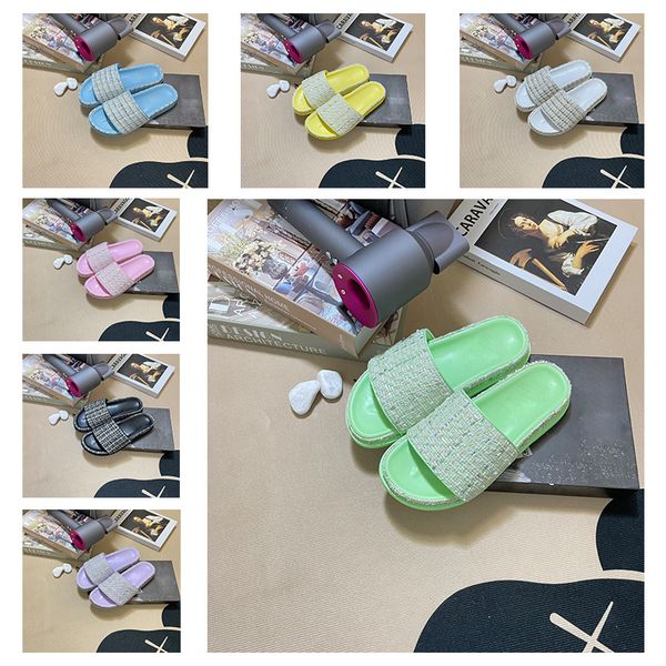 colorful slippers women flats thick bottom heel summer ladies leather designer slipper flip flops quilted womens beach slides shoes l bath s, Black
colorful slippers women flats thick bottom heel summer ladies leather designer slipper flip flops quilted womens beach slides shoes l bath s, Black