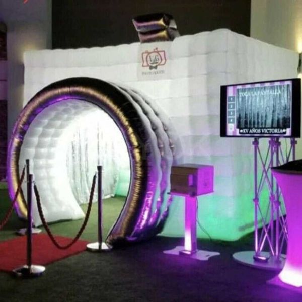 3.5x2.8x2.5m customized white inflatable p booth cube pbooth portable backdrop tent dome with led light for sale
3.5x2.8x2.5m customized white inflatable p booth cube pbooth portable backdrop tent dome with led light for sale