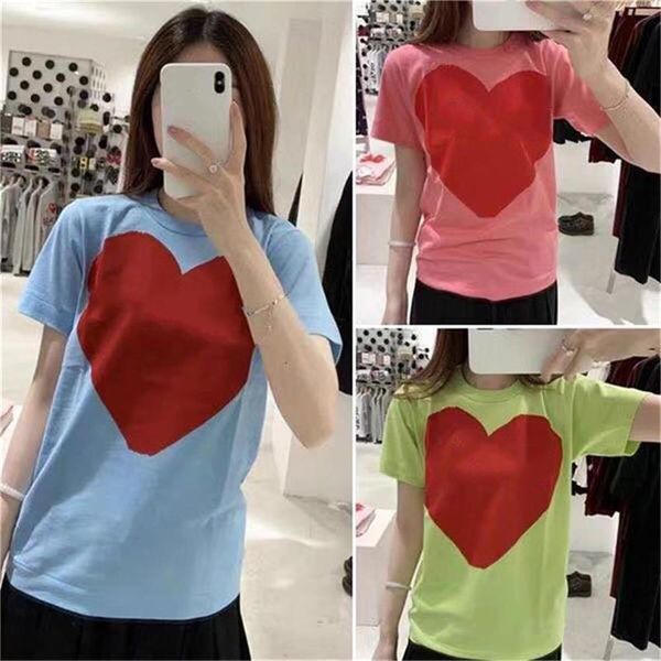 women's luxury cyan t-shirt women's designer fashion classic print letter heart shaped round neck casual couple loose hee street s, Black
women's luxury cyan t-shirt women's designer fashion classic print letter heart shaped round neck casual couple loose hee street s, Black