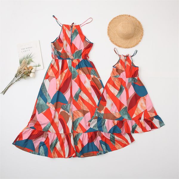 mommy and me clothes women girls floral polka dot print dress v neck frill dresses mom daughter matching outfit, Blue
mommy and me clothes women girls floral polka dot print dress v neck frill dresses mom daughter matching outfit, Blue