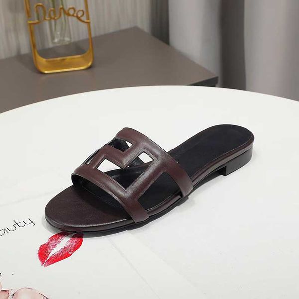 2023 flat shoes hollowed out flip flops wear sandals leather pure beauty leather slippers casual comfortable travel 35-43, Black
2023 flat shoes hollowed out flip flops wear sandals leather pure beauty leather slippers casual comfortable travel 35-43, Black
