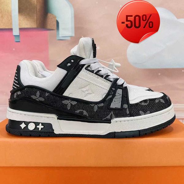 2022 fashion printing lovers casual skate shoes designer sneakers mens women low cut platform classic black white grey trainers 39-44
2022 fashion printing lovers casual skate shoes designer sneakers mens women low cut platform classic black white grey trainers 39-44