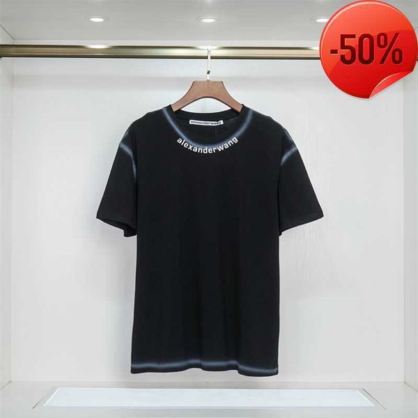 t shirt for women red pure 2023 versatile new mesh fashion loose brand alexander short-sleeved cotton couple t-shirt u407, White
t shirt for women red pure 2023 versatile new mesh fashion loose brand alexander short-sleeved cotton couple t-shirt u407, White