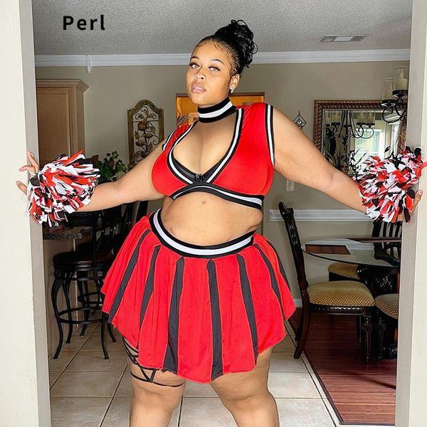 dresses perl red plus size two piece outfit summer fashion women's clothing crop pleated skirt suit stylish matching set 4xl 5xl, Black
dresses perl red plus size two piece outfit summer fashion women's clothing crop pleated skirt suit stylish matching set 4xl 5xl, Black