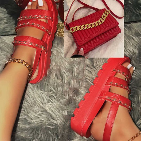 slippers 2022new designer de moda plataforma sandlias sapatos para as mulheres senhora corda slides sapatos luxo cruz cinta corrente chinelo, Black
slippers 2022new designer de moda plataforma sandlias sapatos para as mulheres senhora corda slides sapatos luxo cruz cinta corrente chinelo, Black
