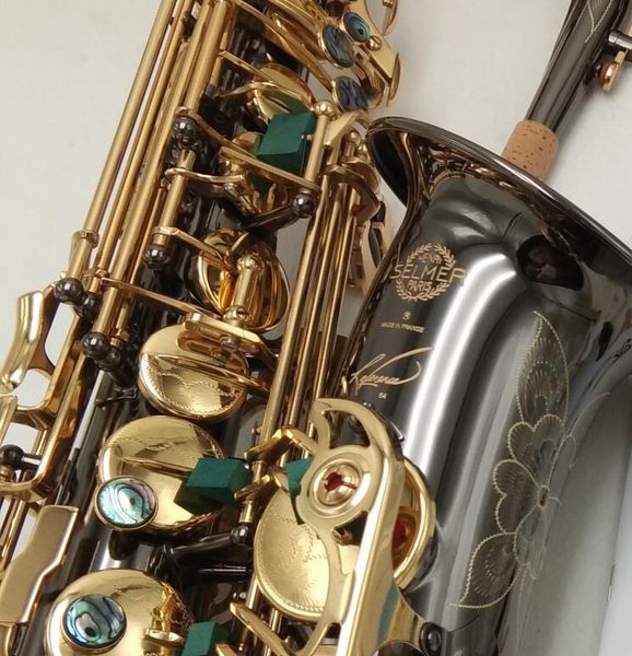 54 nickel-plated antique gold key alto saxophone with accessories case flat saxophone brass instruments16
54 nickel-plated antique gold key alto saxophone with accessories case flat saxophone brass instruments16