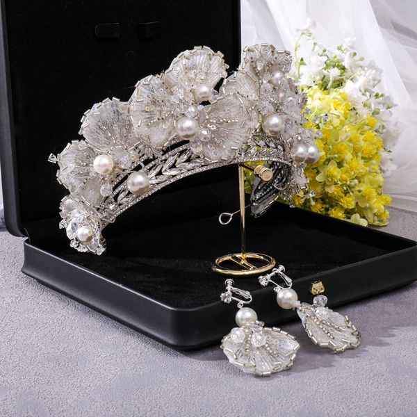 heavy industry sewn petal crown perfect bride large pearl beads string crown accessories studio p birthday rhinestone hair accessories ts-02, Silver
heavy industry sewn petal crown perfect bride large pearl beads string crown accessories studio p birthday rhinestone hair accessories ts-02, Silver