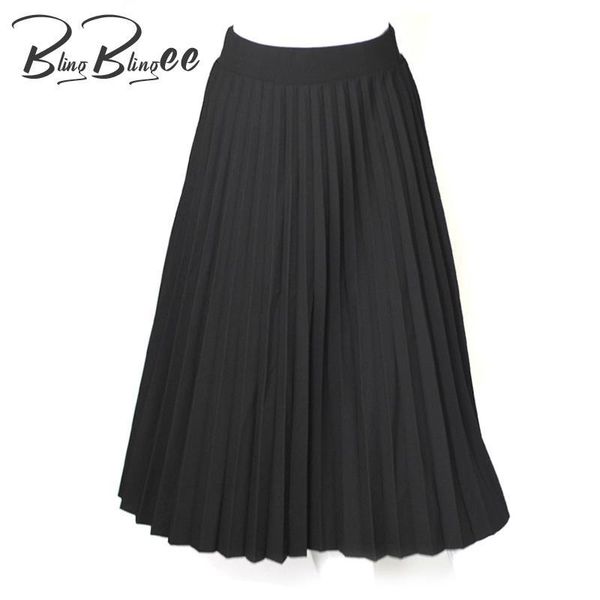 dresses blingblingee skirts for women new fashion women's high waist pleated solid color midcalf length elegant black pink white skirt, White;black
dresses blingblingee skirts for women new fashion women's high waist pleated solid color midcalf length elegant black pink white skirt, White;black