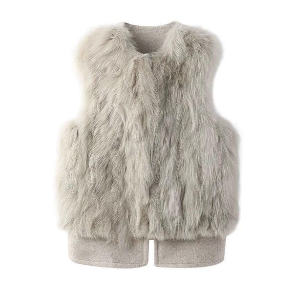 vests women faux mink fur spliced vest autumn winter imitation fox hair woolen tanks furry thin short sleevleless coat crop 2022, Black;white
vests women faux mink fur spliced vest autumn winter imitation fox hair woolen tanks furry thin short sleevleless coat crop 2022, Black;white