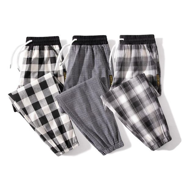 pants allmatch plaid pants men casual pants male 2022 summer harajuku loose drawstring wild pant man hip hop jogger trousers, Black
pants allmatch plaid pants men casual pants male 2022 summer harajuku loose drawstring wild pant man hip hop jogger trousers, Black