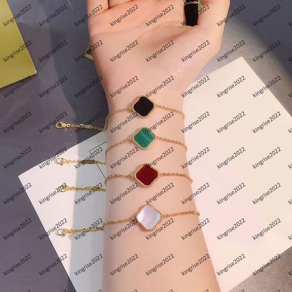classic fashion van clover bracelets charm flower pendant charm bracelet chain 18k gold agate shell mother-of-pearl for women girls valentin, Golden;silver
classic fashion van clover bracelets charm flower pendant charm bracelet chain 18k gold agate shell mother-of-pearl for women girls valentin, Golden;silver