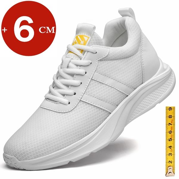 man lift sneakers elevator shoes casual height increase shoes for men increase insole 6cm sports tall leisure soft footwear, Black
man lift sneakers elevator shoes casual height increase shoes for men increase insole 6cm sports tall leisure soft footwear, Black